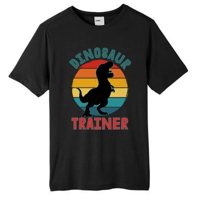 Dinosaur Trainer Trex Halloween Costume Adults Cool Gift Tall Fusion ChromaSoft Performance T-Shirt