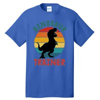 Dinosaur Trainer Trex Halloween Costume Adults Cool Gift Tall T-Shirt