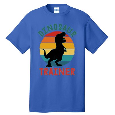 Dinosaur Trainer Trex Halloween Costume Adults Cool Gift Tall T-Shirt