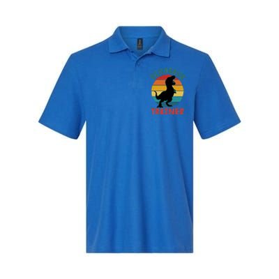 Dinosaur Trainer Trex Halloween Costume Adults Cool Gift Softstyle Adult Sport Polo