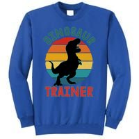 Dinosaur Trainer Trex Halloween Costume Adults Cool Gift Tall Sweatshirt