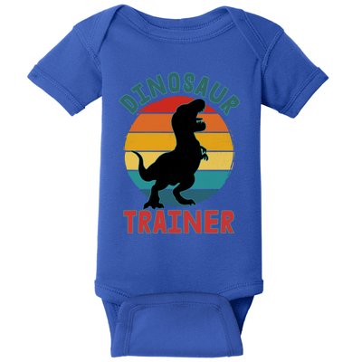 Dinosaur Trainer Trex Halloween Costume Adults Cool Gift Baby Bodysuit