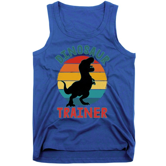 Dinosaur Trainer Trex Halloween Costume Adults Cool Gift Tank Top