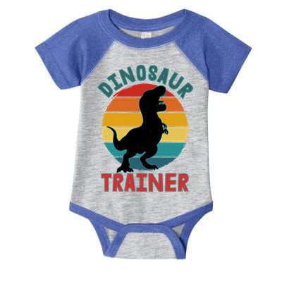 Dinosaur Trainer Trex Halloween Costume Adults Cool Gift Infant Baby Jersey Bodysuit