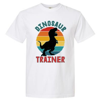 Dinosaur Trainer Trex Halloween Costume Adults Cool Gift Garment-Dyed Heavyweight T-Shirt