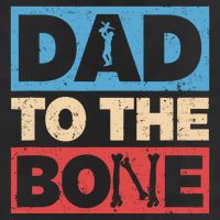 Dad To The Bone Bad Dad Humor 15oz Campfire Ceramic Mug