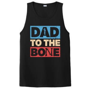 Dad To The Bone Bad Dad Humor PosiCharge Competitor Tank