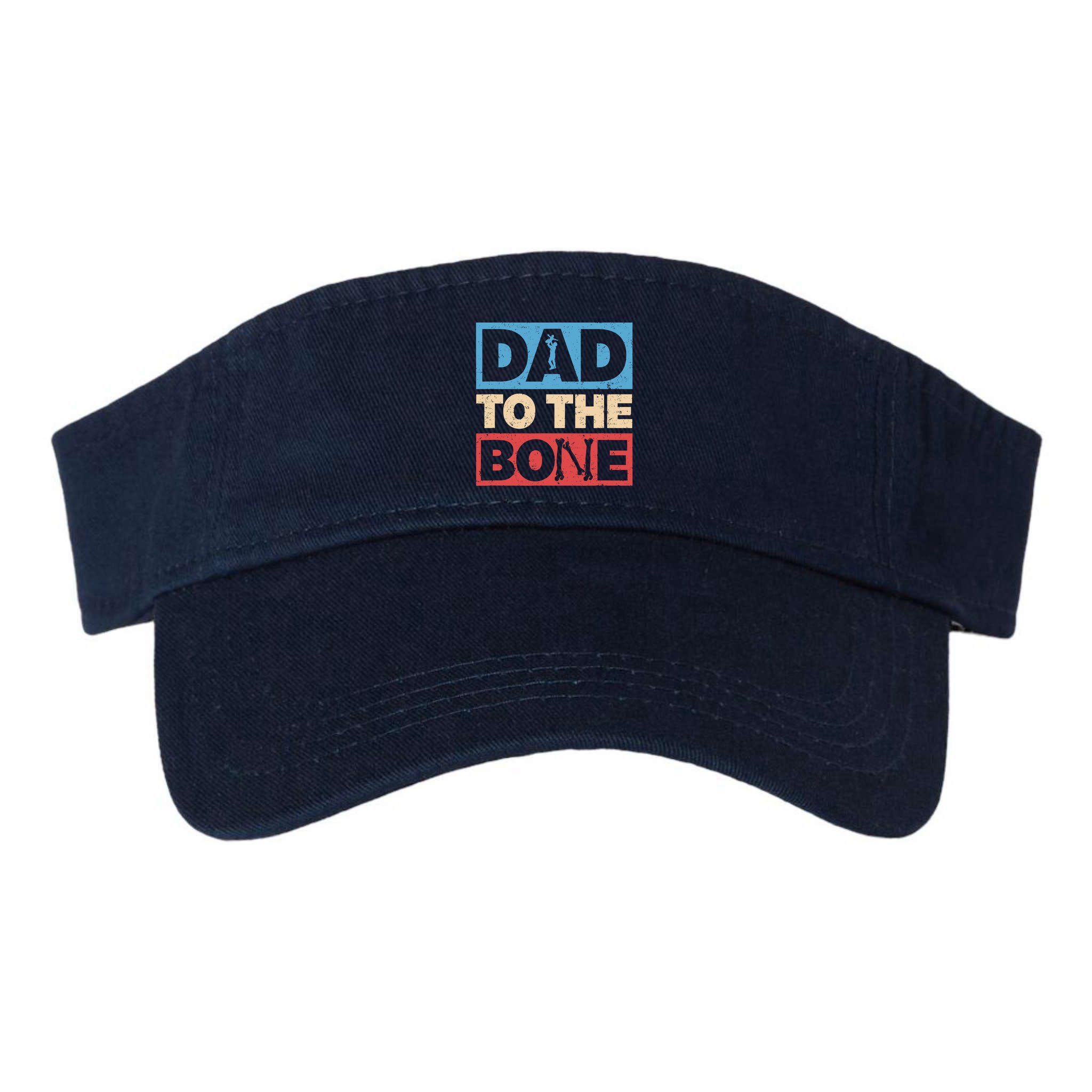 Dad To The Bone Bad Dad Humor Visor