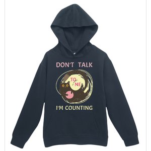 DonT Talk To Me IM Counting Funny Crochet Cat Lover Urban Pullover Hoodie