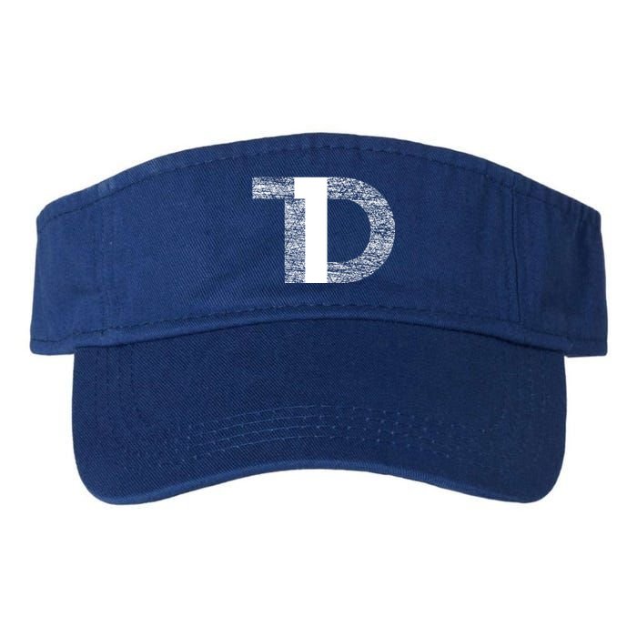 Distressed T1d Type One Diabetes Awareness Great Gift Valucap Bio-Washed Visor