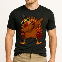 Dabbing Turkey, Thanksgiving Funny Cute Cooling Performance Crew T-Shirt