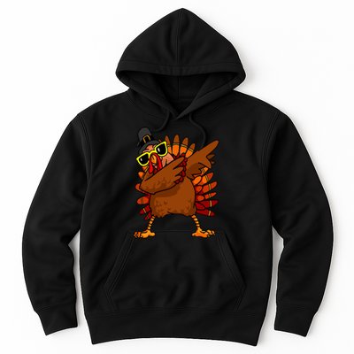 Dabbing Turkey, Thanksgiving Funny Cute Hoodie