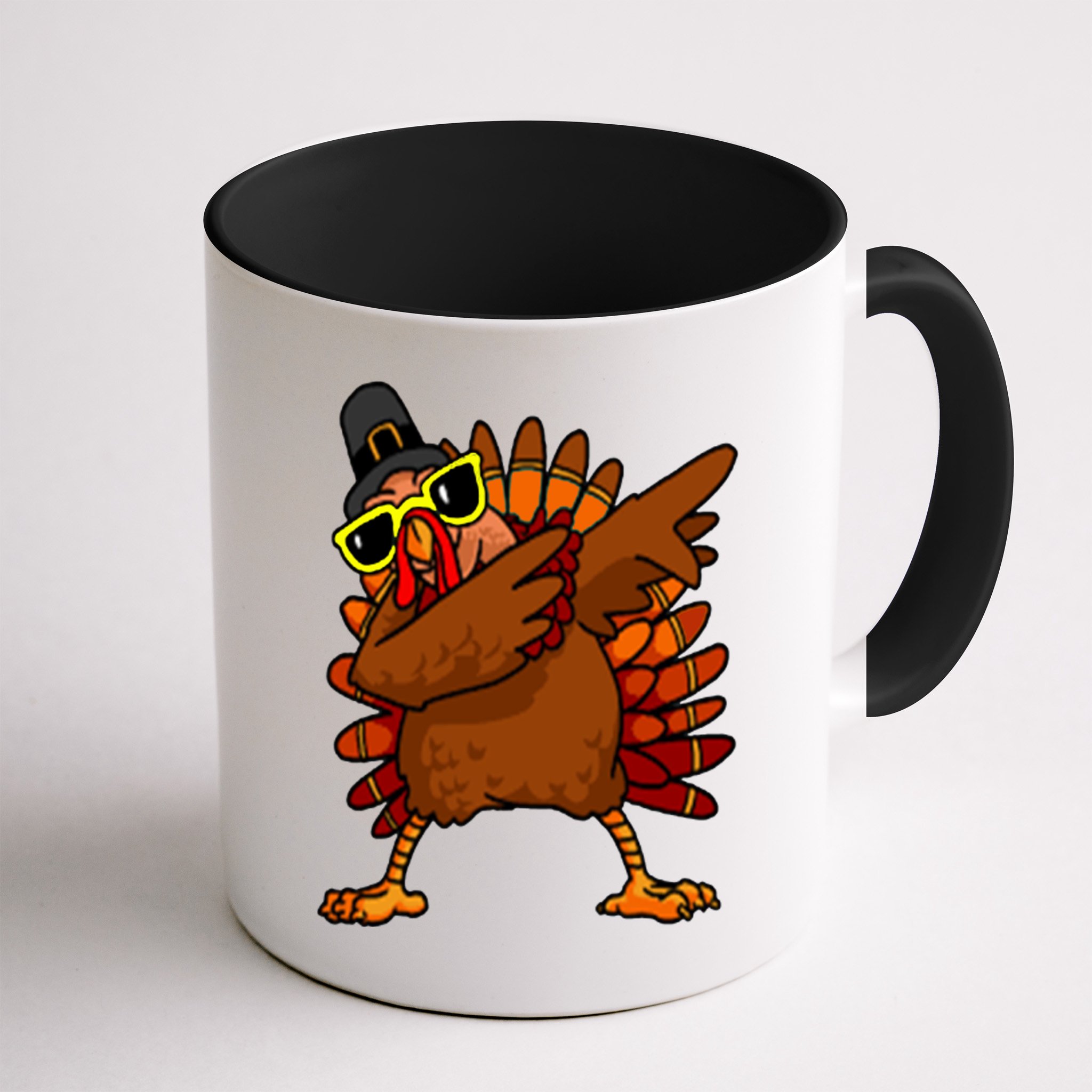 Dabbing Turkey, Thanksgiving Funny Cute Mug