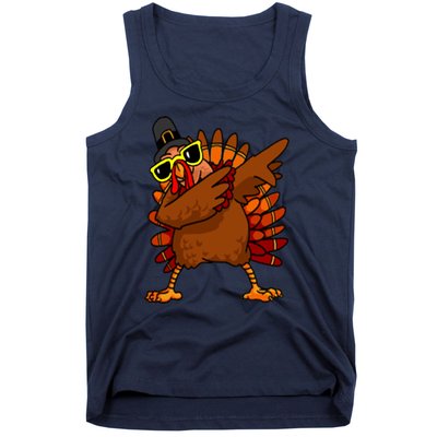 Dabbing Turkey, Thanksgiving Funny Cute Tank Top