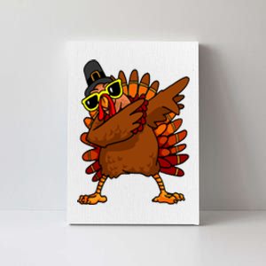 Dabbing Turkey, Thanksgiving Funny Cute Canvas