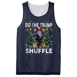 Do The Trump Shuffle Political Humor Trump Dance Fun Mesh Reversible Basketball Jersey Tank