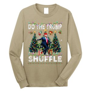 Do The Trump Shuffle Political Humor Trump Dance Fun Long Sleeve Shirt