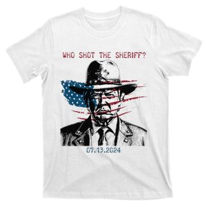 Donald Trump They Missed Who Shot The Sheriff T-Shirt