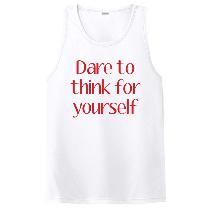 Dare To Think For Yourself PosiCharge Competitor Tank