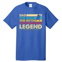 Dad The The Myth The Drumming Legend Gift Tall T-Shirt