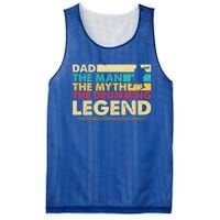 Dad The The Myth The Drumming Legend Gift Mesh Reversible Basketball Jersey Tank