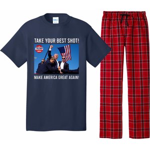 Donald Trump Take Your Best Shot Make America Great Again Pajama Set