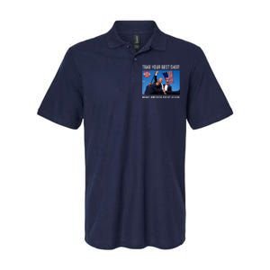 Donald Trump Take Your Best Shot Make America Great Again Softstyle Adult Sport Polo