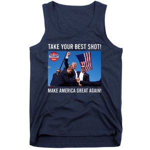 Donald Trump Take Your Best Shot Make America Great Again Tank Top