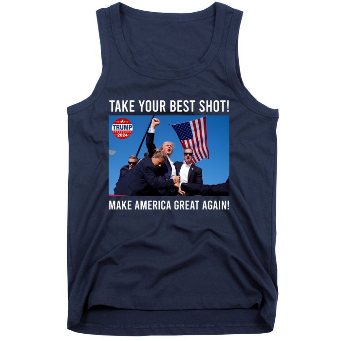 Donald Trump Take Your Best Shot Make America Great Again Tank Top