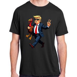 Donald Trump Turkey Pumpkin Adult ChromaSoft Performance T-Shirt