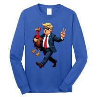 Donald Trump Turkey Pumpkin Long Sleeve Shirt