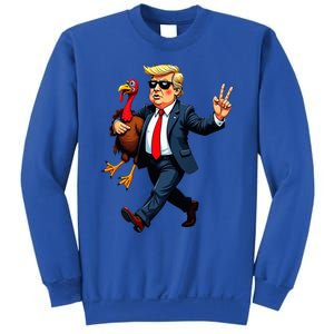 Donald Trump Turkey Pumpkin Sweatshirt