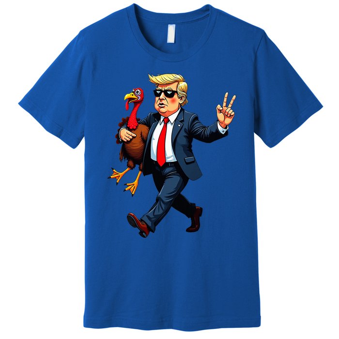 Donald Trump Turkey Pumpkin Premium T-Shirt