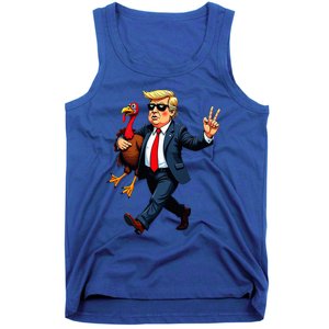 Donald Trump Turkey Pumpkin Tank Top