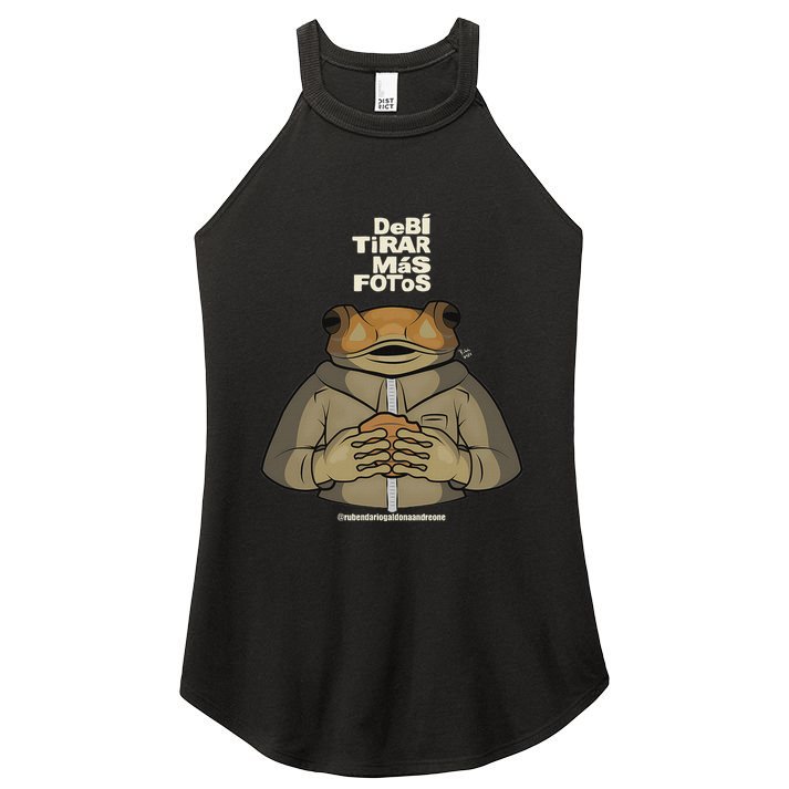 Dtmf The Toad Concho Drawing Women's Perfect Tri Rocker Tank
