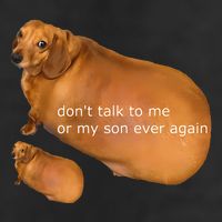 Dont Talk To Me Or My Son Ever Again Geek Dog Cool Comfort Performance Bucket Hat