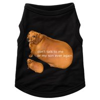 Dont Talk To Me Or My Son Ever Again Geek Dog Doggie Tank