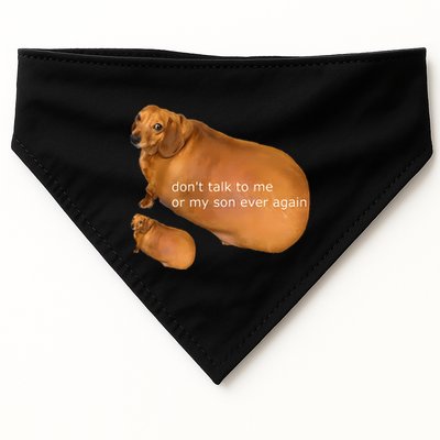Dont Talk To Me Or My Son Ever Again Geek Dog USA-Made Doggie Bandana