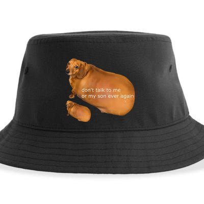 Dont Talk To Me Or My Son Ever Again Geek Dog Sustainable Bucket Hat