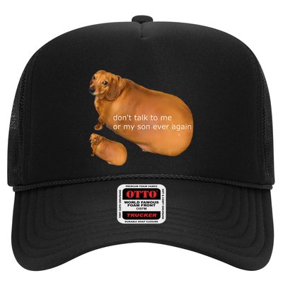 Dont Talk To Me Or My Son Ever Again Geek Dog Trucker Hat