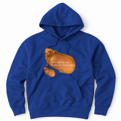 Dont Talk To Me Or My Son Ever Again Geek Dog Hoodie