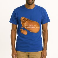 Dont Talk To Me Or My Son Ever Again Geek Dog Tall T-Shirt