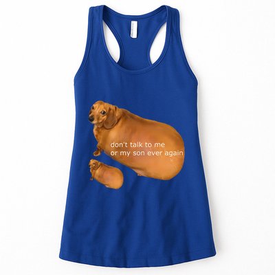 Dont Talk To Me Or My Son Ever Again Geek Dog Womens Tank Top