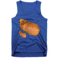 Dont Talk To Me Or My Son Ever Again Geek Dog Tank Top
