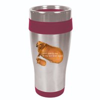 Dont Talk To Me Or My Son Ever Again Geek Dog 16oz Travel Tumbler