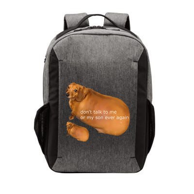 Dont Talk To Me Or My Son Ever Again Geek Dog Vector Backpack