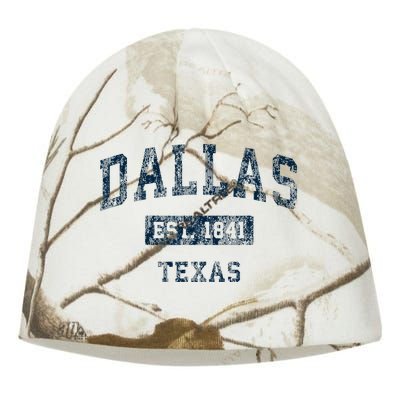 Dallas Texas Tx Vintage Sports Design Kati - Camo Knit Beanie