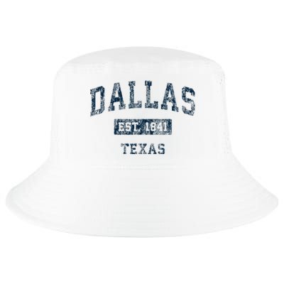 Dallas Texas Tx Vintage Sports Design Cool Comfort Performance Bucket Hat