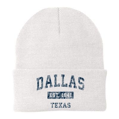 Dallas Texas Tx Vintage Sports Design Knit Cap Winter Beanie