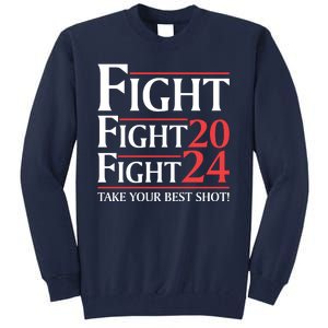 Donald Trump Take Your Best Shot 2024 Tall Sweatshirt